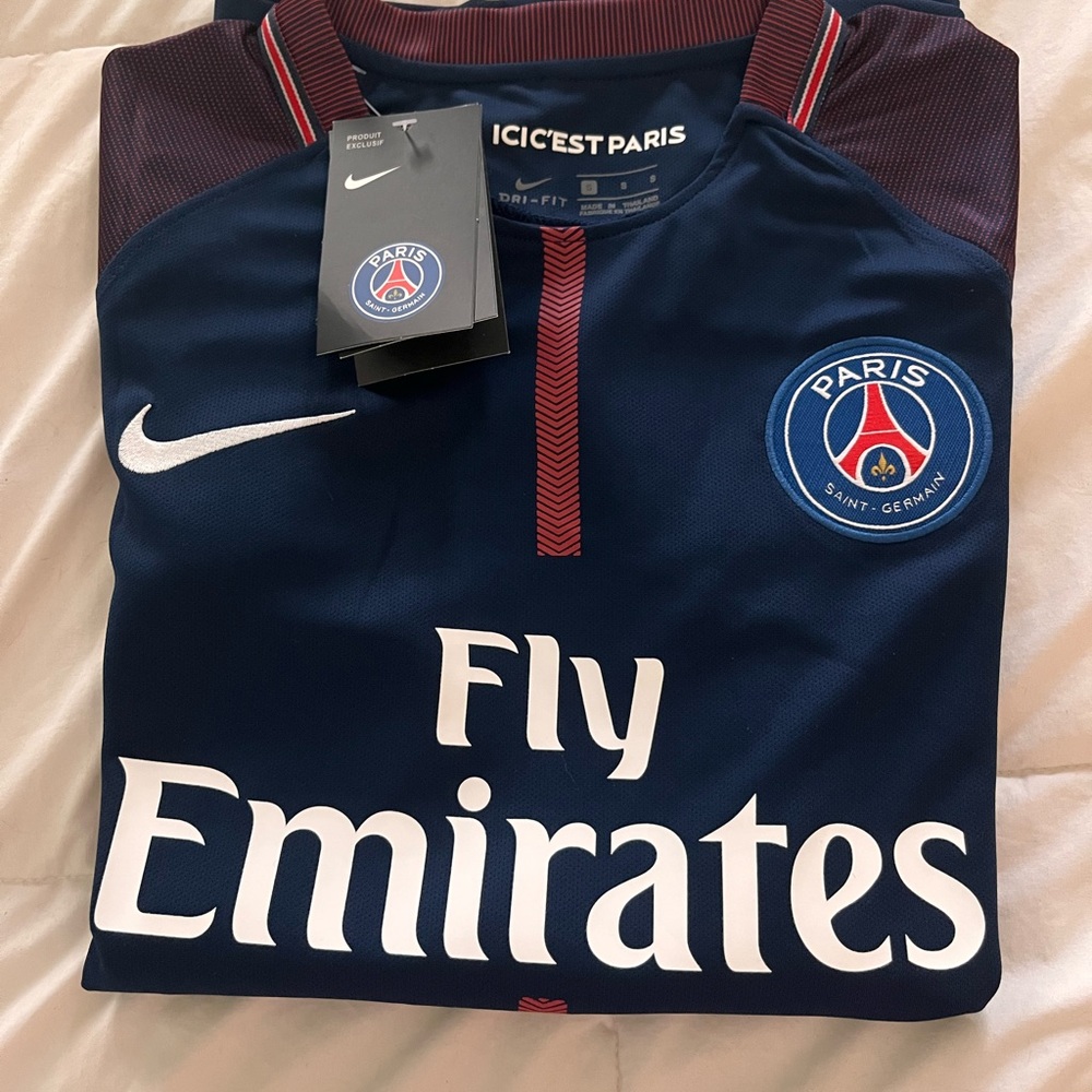 Nike PSG Navy Jersey with Red and White Accents Adult S
